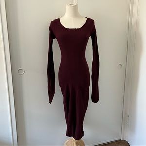 Marc Lebihan stretch silk dress